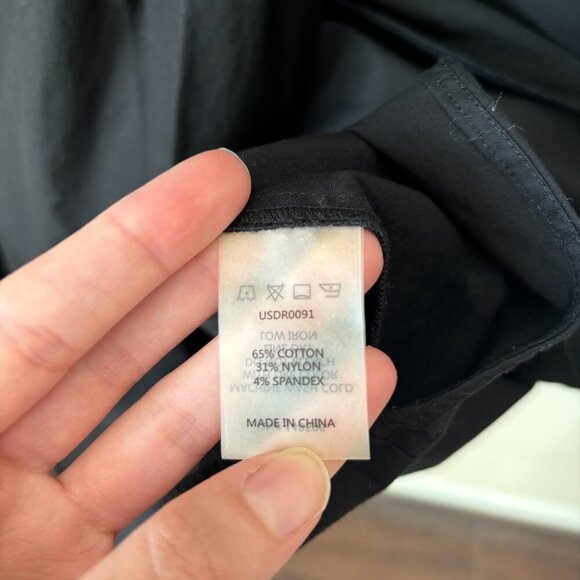 Universal Standard x Danielle Brooks The Danielle Button Pleated Shirt Dress - Picture 8 of 15